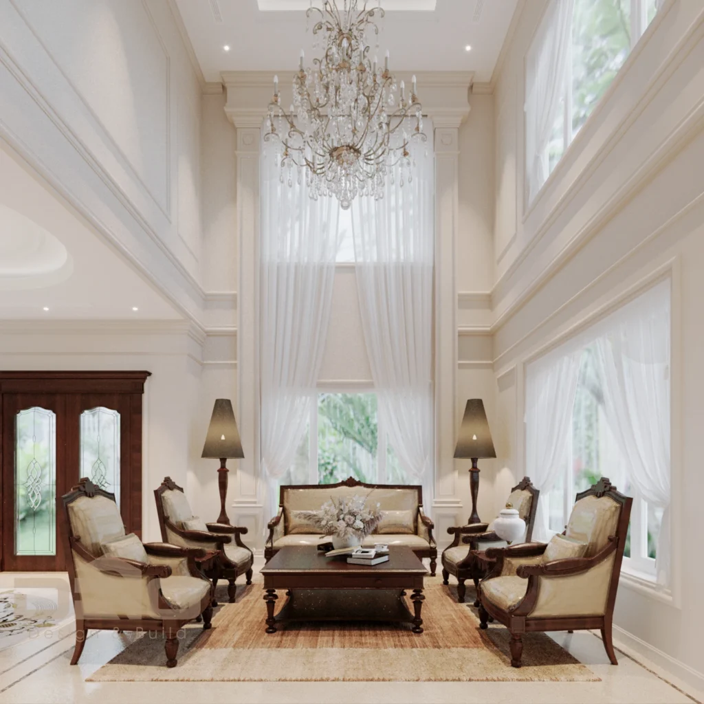 Thiết kế thi công nội thất Transitional